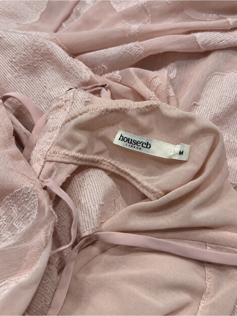 House of CB Seren Pink Maxi Dress - Medium - Picture 8 of 8